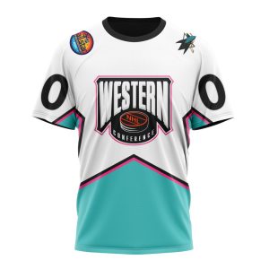 Personalized NHL San Jose Sharks All-Star Western Conference 2023 Unisex Tshirt TS5916