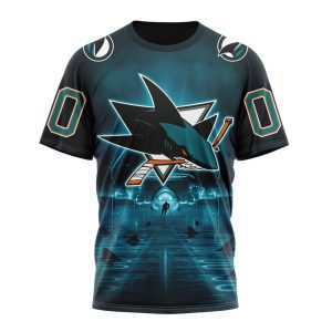 Personalized NHL San Jose Sharks Special Ocean Design Unisex Tshirt TS5941