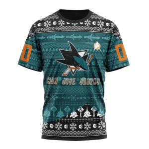 Personalized NHL San Jose Sharks Special Star Trek Design Unisex Tshirt TS5948
