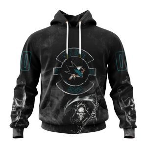 Personalized NHL San Jose Sharks Specialized Kits For Rock Night Unisex Pullover Hoodie