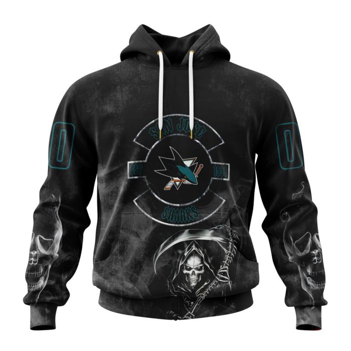 Personalized NHL San Jose Sharks Specialized Kits For Rock Night Unisex Pullover Hoodie