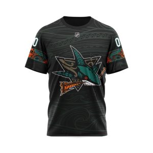 Personalized NHL San Jose Sharks Specialized Native Concepts Unisex Tshirt TS5962
