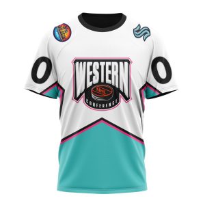 Personalized NHL Seattle Kraken All-Star Western Conference 2023 Unisex Tshirt TS5976