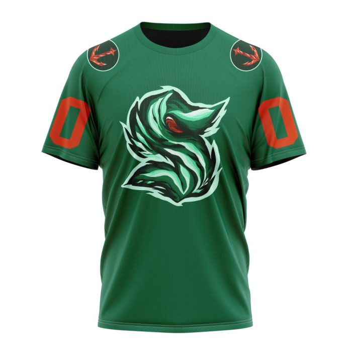 Personalized NHL Seattle Kraken Special Green Night 2023 Unisex Tshirt TS5999