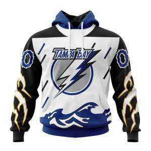 Personalized NHL Tampa Bay Lightning Specialized Unisex Kits With Retro Concepts Unisex Pullover Hoodie