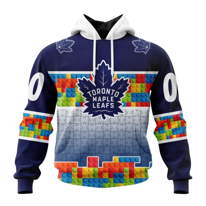 Personalized NHL Toronto Maple Leafs Autism Awareness Design Unisex ...