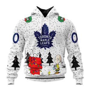 Personalized NHL Toronto Maple Leafs Special Peanuts Design Unisex Pullover Hoodie