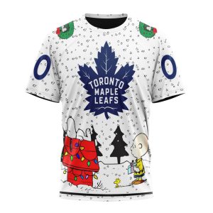 Personalized NHL Toronto Maple Leafs Special Peanuts Design Unisex Tshirt TS6183