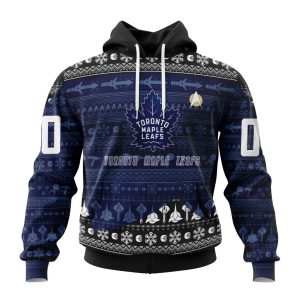 Personalized NHL Toronto Maple Leafs Special Star Trek Design Unisex Pullover Hoodie