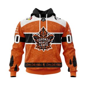 Personalized NHL Toronto Maple Leafs Specialized Design Support Child Lives Matter Unisex Pullover Hoodie