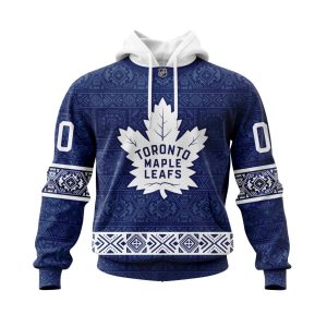 Personalized NHL Toronto Maple Leafs Specialized Native Concepts Unisex Pullover Hoodie