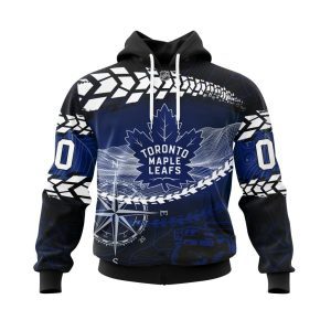 Personalized NHL Toronto Maple Leafs Specialized Off - Road Style Unisex Pullover Hoodie