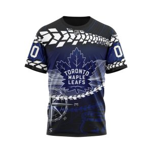Personalized NHL Toronto Maple Leafs Specialized Off - Road Style Unisex Tshirt TS6202