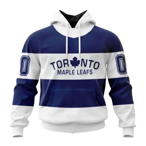 Personalized NHL Toronto Maple Leafs Specialized Unisex Kits With Retro Concepts Unisex Pullover Hoodie