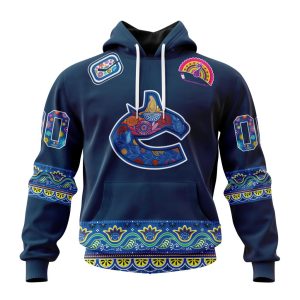 Personalized NHL Vancouver Canucks Jersey Hockey For All Diwali Festival Unisex Pullover Hoodie