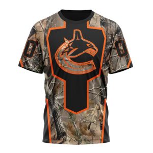 Personalized NHL Vancouver Canucks Special Camo Realtree Hunting Unisex Tshirt TS6228