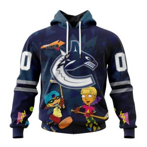 Personalized NHL Vancouver Canucks Specialized For Rocket Power Unisex Pullover Hoodie