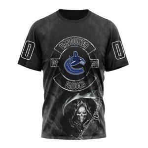 Personalized NHL Vancouver Canucks Specialized Kits For Rock Night Unisex Tshirt TS6258