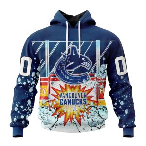 Personalized NHL Vancouver Canucks With Ice Hockey Arena Unisex Pullover Hoodie