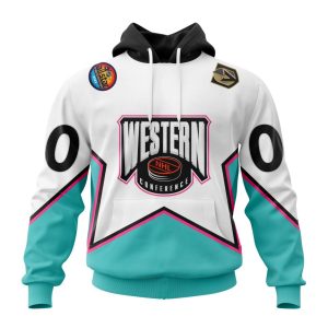 Personalized NHL Vegas Golden Knights All-Star Western Conference 2023 Unisex Pullover Hoodie