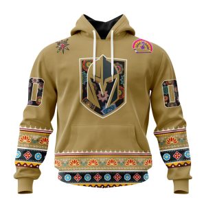 Personalized NHL Vegas Golden Knights Jersey Hockey For All Diwali Festival Unisex Pullover Hoodie