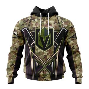 Personalized NHL Vegas Golden Knights Special Camo Color Design Unisex Hoodie