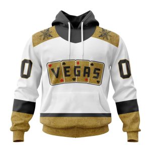 Personalized NHL Vegas Golden Knights Special Reverse Retro Redesign Unisex Pullover Hoodie