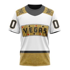 Personalized NHL Vegas Golden Knights Special Reverse Retro Redesign Unisex Tshirt TS6305