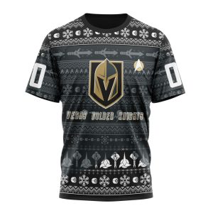 Personalized NHL Vegas Golden Knights Special Star Trek Design Unisex Tshirt TS6306