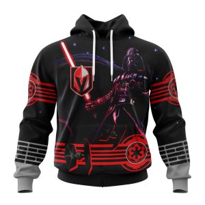 Personalized NHL Vegas Golden Knights Specialized Darth Vader Version Jersey Unisex Pullover Hoodie