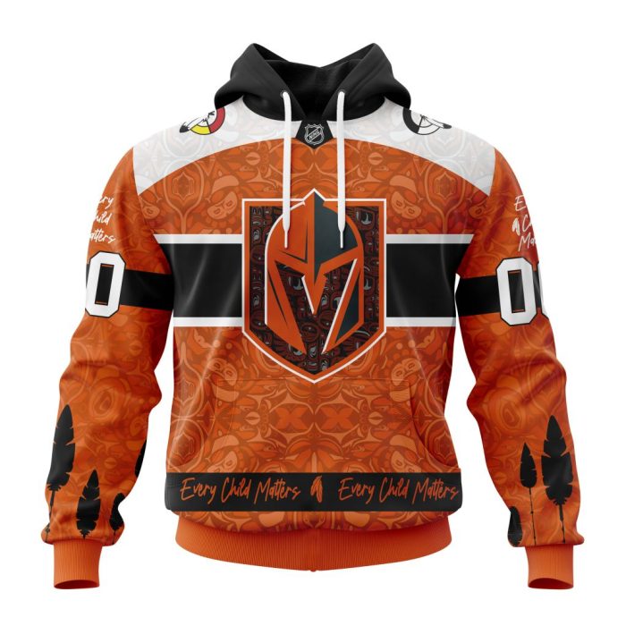 Personalized NHL Vegas Golden Knights Specialized Design Support Child Lives Matter Unisex Pullover Hoodie