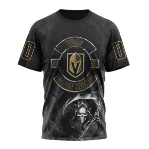 Personalized NHL Vegas Golden Knights Specialized Kits For Rock Night Unisex Tshirt TS6318