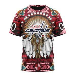Personalized NHL Washington Capitals Special Native Costume Design Unisex Tshirt TS6359
