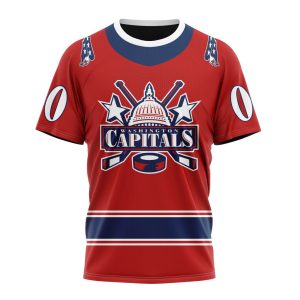 Personalized NHL Washington Capitals Special Reverse Retro Redesign Unisex Tshirt TS6366