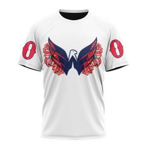 Personalized NHL Washington Capitals Specialized Dia De Muertos Unisex Tshirt TS6374
