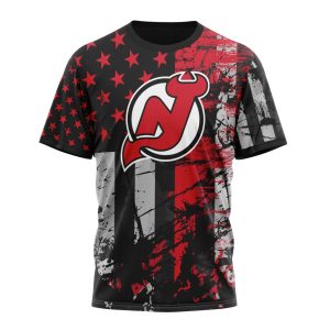 Personalized New Jersey Devils Specialized Jersey For America Unisex Tshirt TS4552