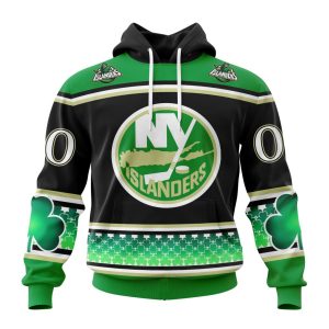 Personalized New York Islanders Specialized Hockey Celebrate St Patrick's Day Unisex Pullover Hoodie