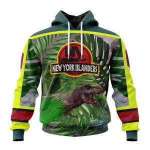 Personalized New York Islanders Specialized Jersey Hockey For Jurassic World Unisex Pullover Hoodie