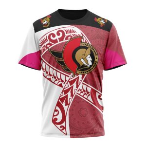 Personalized Ottawa Senators Specialized Samoa Fights Cancer Unisex Tshirt TS6458