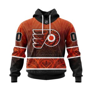 Personalized Philadelphia Flyers Specialized Native With Samoa Culture Unisex Pullover Hoodie