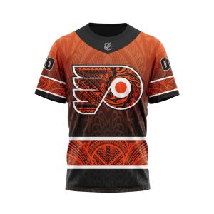 Personalized Philadelphia Flyers Specialized Native With Samoa Culture Unisex Tshirt TS6466