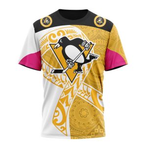 Personalized Pittsburgh Penguins Specialized Samoa Fights Cancer Unisex Tshirt TS6474