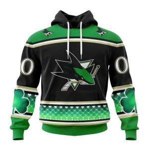 Personalized San Jose Sharks Specialized Hockey Celebrate St Patrick's Day Unisex Pullover Hoodie