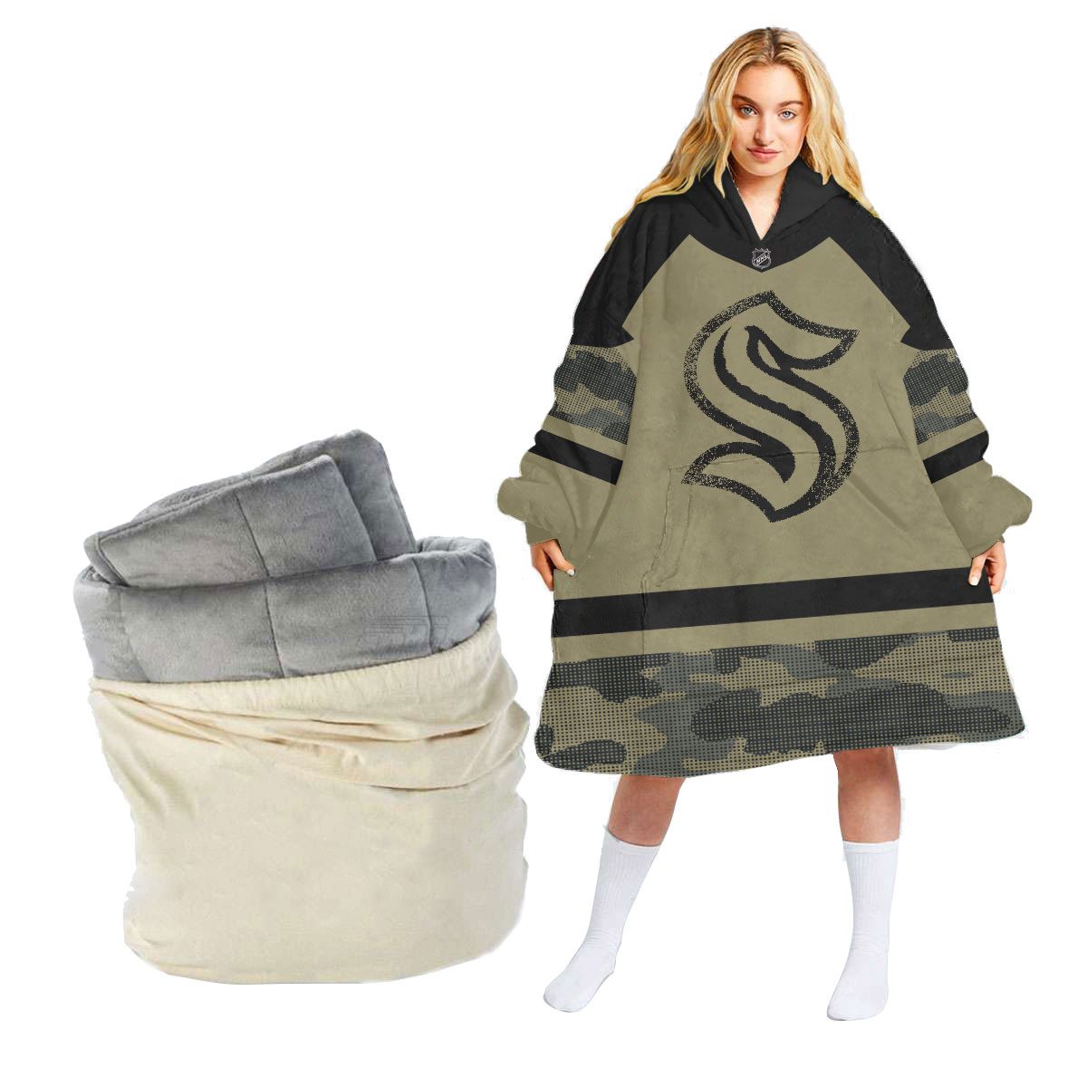 Hoodie Wearable Blanket