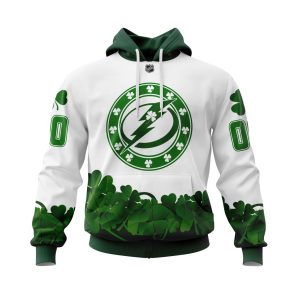 Personalized Tampa Bay Lightning Happy St Patrick's Day Unisex Pullover Hoodie