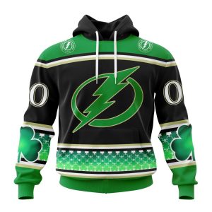 Personalized Tampa Bay Lightning Specialized Hockey Celebrate St Patrick's Day Unisex Pullover Hoodie