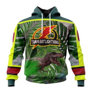 Personalized Tampa Bay Lightning Specialized Jersey Hockey For Jurassic World Unisex Pullover Hoodie