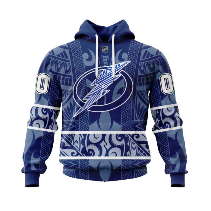 Personalized Tampa Bay Lightning Specialized Native With Samoa Culture Unisex Pullover Hoodie