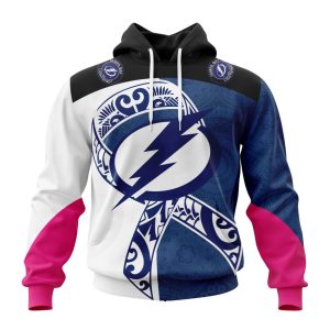 Personalized Tampa Bay Lightning Specialized Samoa Fights Cancer Unisex Pullover Hoodie