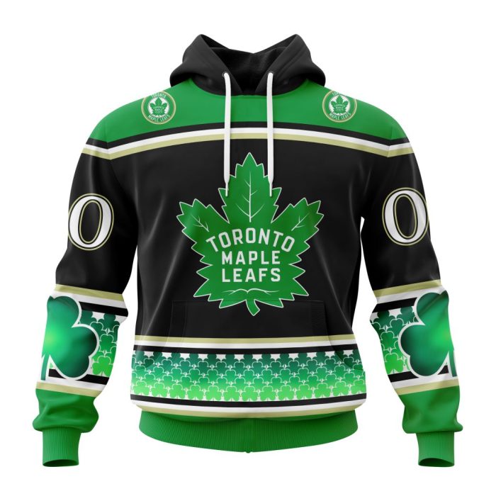 Personalized Toronto Maple Leafs Specialized Hockey Celebrate St Patrick's Day Unisex Pullover Hoodie